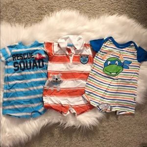 Boys rompers